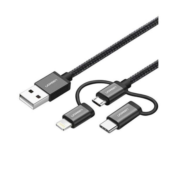 UGREEN 80326 USB 2.0 A To Micro USB Type C Cable Price in BD